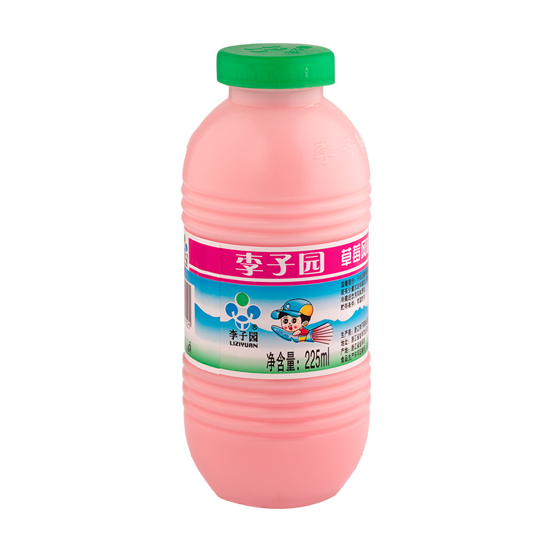 草莓風(fēng)味乳飲料，單瓶凈含量225ml