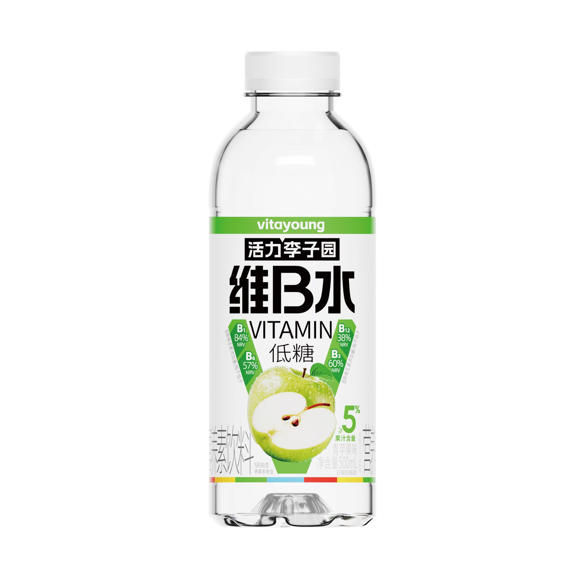500mL維B水（青蘋果味）